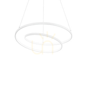 Lampa wisząca Ideallux OZ 253671 biała LED 47W 3000K 60 cm 0 Lampa wisząca Ideallux OZ 253671 biała LED 47W 3000K 60 cm small 0