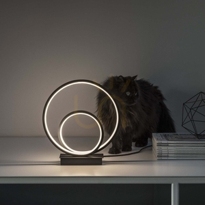 Lampa stołowa Ideallux OZ 269474 biała LED 22W 3000K 28 cm small 2