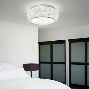 Plafon Ideal Lux Pasha 164991 chrom kryształ 14xE14 65 cm 3 Plafon Ideal Lux Pasha 164991 chrom kryształ 14xE14 65 cm small 3