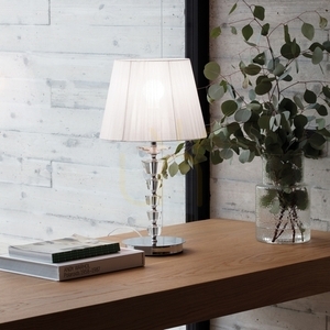 Lampa stołowa Ideallux Pegaso biała E14 1x28W 18 cm 059266 small 1