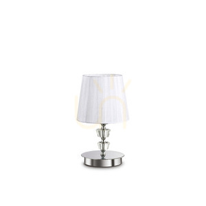 Lampa stołowa Ideallux Pegaso biała E14 1x28W 18 cm 059266 small 0