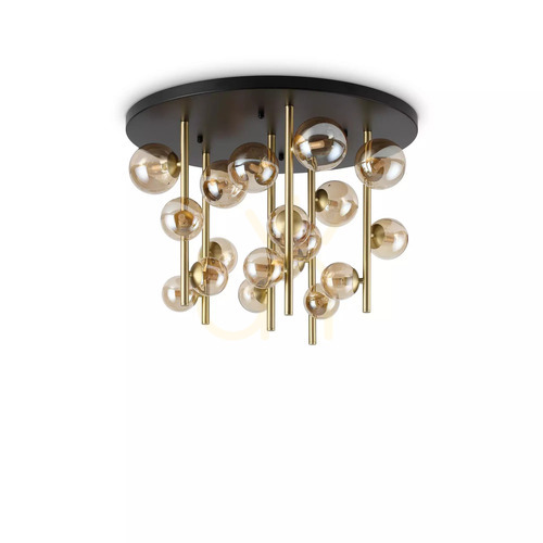 Sprawdź Plafon Ideallux PERLAGE 328393 biały G9 18-punktowy 70 cm