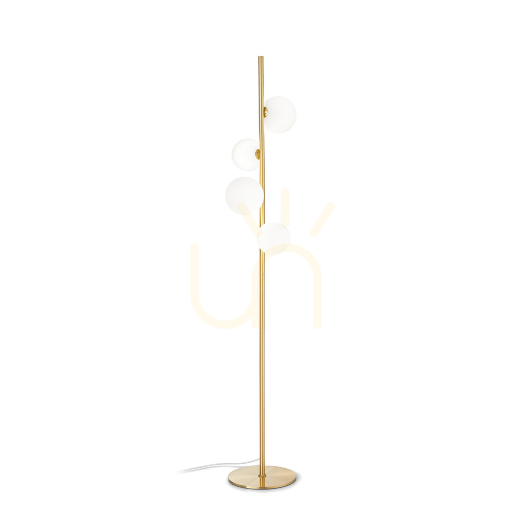 Sprawdź Lampa stojąca Ideallux Perlage 277967 biała 4xG9 164 cm Lampa stojąca Ideallux Perlage 277967 biała 4xG9 164 cm