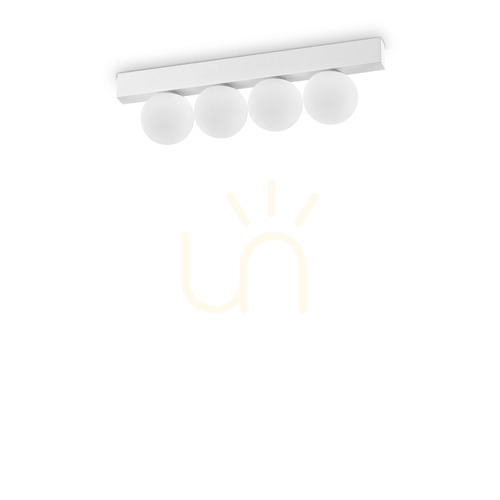 Sprawdź Plafon LED Ideallux BINOMIO 328232 biały 4-punktowy 30,9 cm
