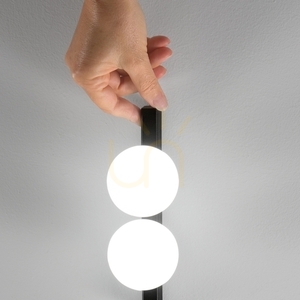 Lampa stołowa Ideallux Binomio 313320 czarna LED 6W 15 cm 2 Lampa stołowa Ideallux Binomio 313320 czarna LED 6W 15 cm small 2