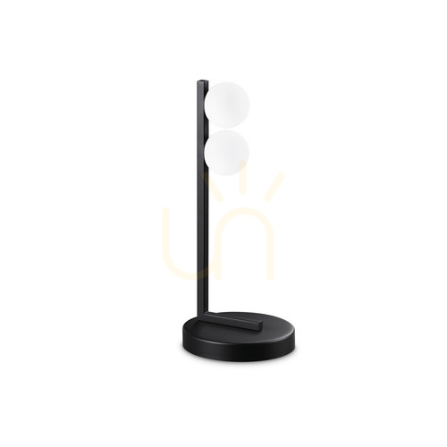 Sprawdź Lampa stołowa Ideallux Binomio 313320 czarna LED 6W 15 cm