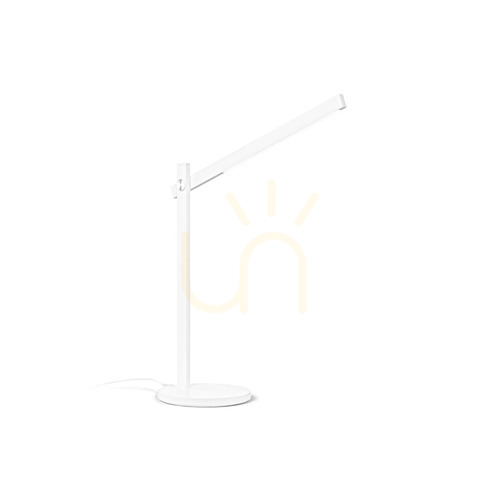 Sprawdź Lampa stołowa Ideallux Pivot 289168 biała LED 7W ściemnialna ⌀17 cm