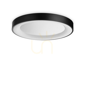 Plafon LED Ideallux Planet 328157 czarny 50 cm 25W small 0