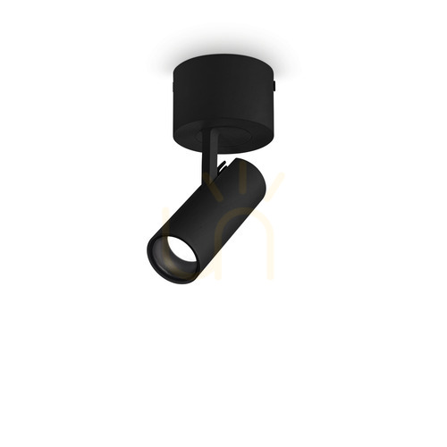 Sprawdź Plafon LED Ideallux Play czarny 7W 7 cm 268101
