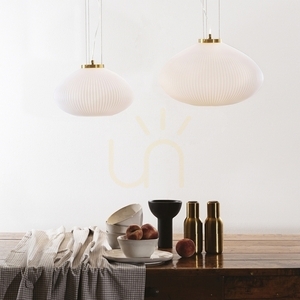 Lampa wisząca Ideallux Plisse 285191 mosiężna E27 45 cm 1 Lampa wisząca Ideallux Plisse 285191 mosiężna E27 45 cm small 1