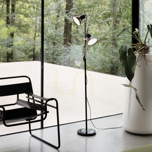 Sprawdź Lampa stojąca Ideallux POLLY chrom 2xE27 154 cm 061122