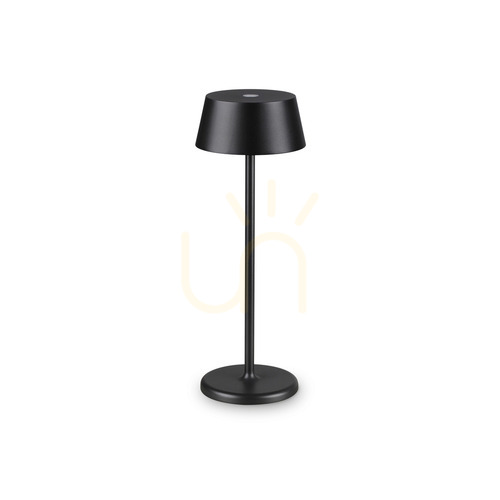 Sprawdź Lampa stołowa Ideallux PURE 311678 czarna LED 1,5W IP54 32 cm