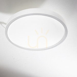 Plafon zewnętrzny Ideallux Ray 318264 biały LED 26W 40 cm IP44 small 5