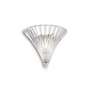Kinkiet Ideallux Santa złoty szklany E14 1x40W 013046 small 2