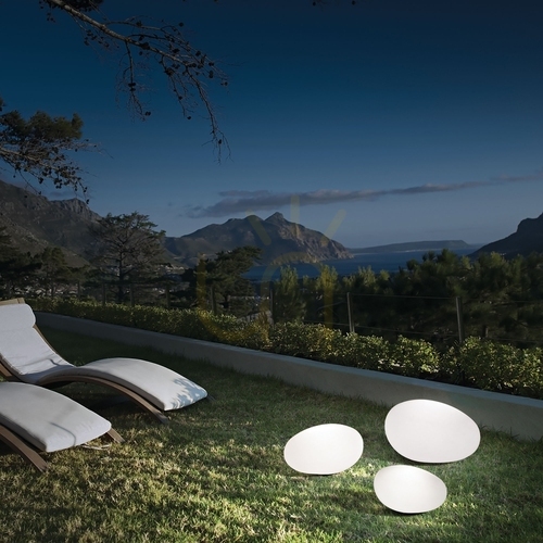 Sprawdź Lampa zewnętrzna stojąca Ideallux Sasso biała 161754 G9 IP44 25 cm