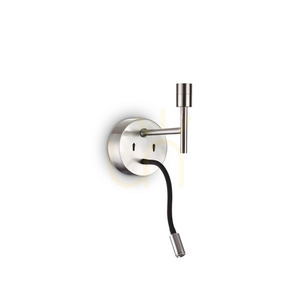 Kinkiet Ideallux SET UP 259833 nikiel LED GU10 2-punktowy 10,5 cm small 0