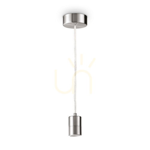 Sprawdź Lampa wisząca Ideallux SET UP 260044 niklowa E27 1x42W 4,5 cm
