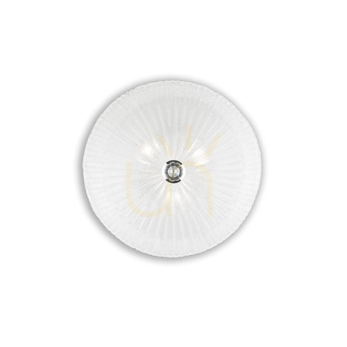 Sprawdź Plafon Ideallux Shell 008608 transparentny szklany 3xE27 40 cm