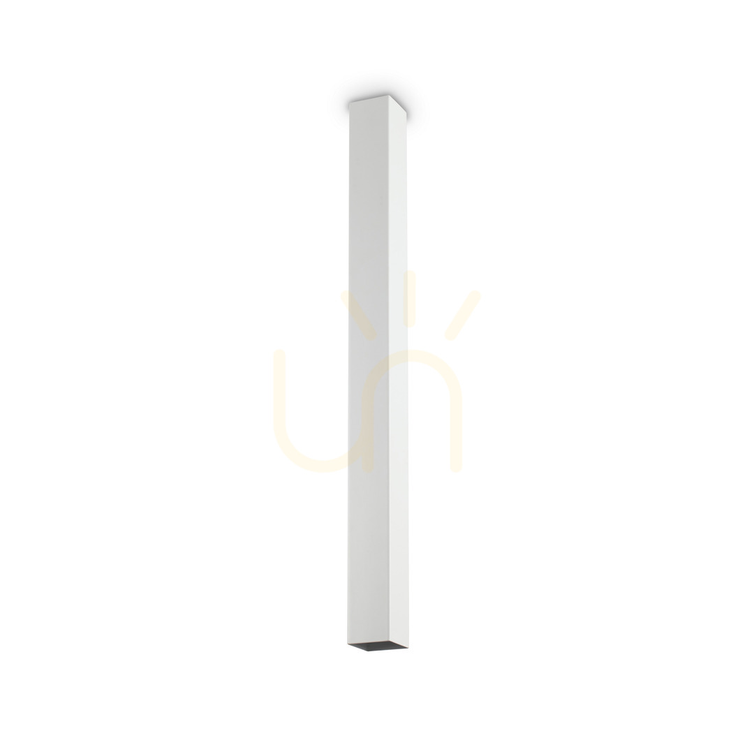 Obejrzyj Plafon Ideallux LOOK 234007 biały GU10 1x28W 6x75 cm Plafon Ideallux LOOK 234007 biały GU10 1x28W 6x75 cm