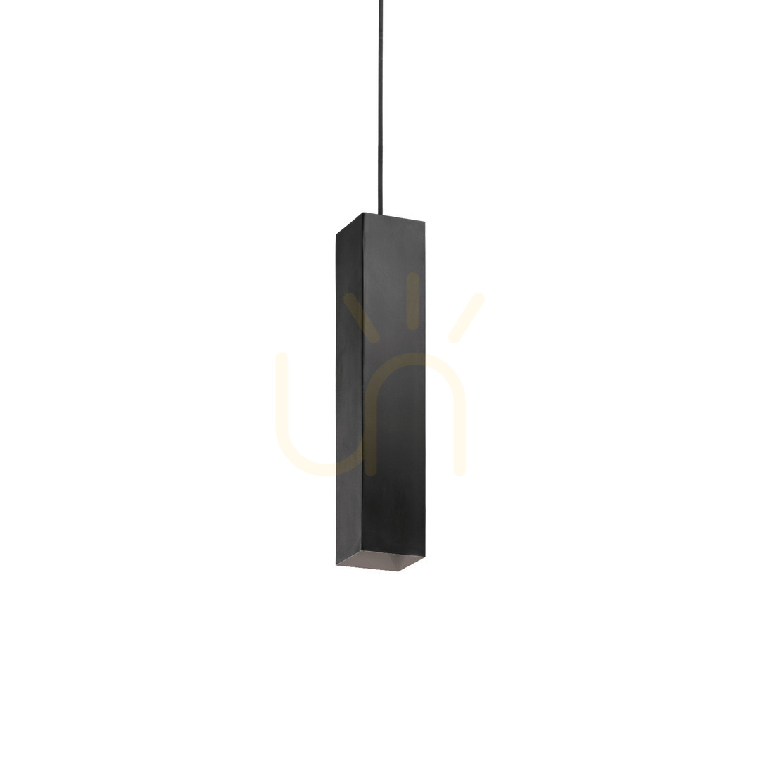 Obejrzyj Lampa wisząca Ideallux LOOK 126913 czarna GU10 1x28W fi 6 cm Lampa wisząca Ideallux LOOK 126913 czarna GU10 1x28W fi 6 cm