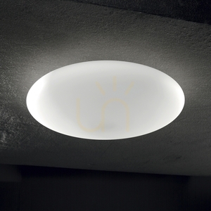 Plafon Ideallux Smarties 032047 biały szklany 42,5 cm 2xE27 2 Plafon Ideallux Smarties 032047 biały szklany 42,5 cm 2xE27 small 2