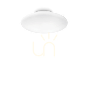 Plafon Ideallux Smarties 032047 biały szklany 42,5 cm 2xE27 0 Plafon Ideallux Smarties 032047 biały szklany 42,5 cm 2xE27 small 0