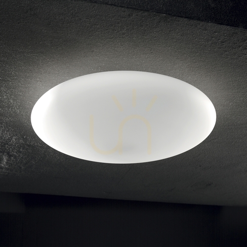 Sprawdź Plafon Ideallux Smarties 032030 biały szklany 3xE27 50 cm