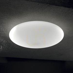 Plafon Ideallux Smarties 032023 biały szklany 3xE27 60 cm 1 Plafon Ideallux Smarties 032023 biały szklany 3xE27 60 cm small 1