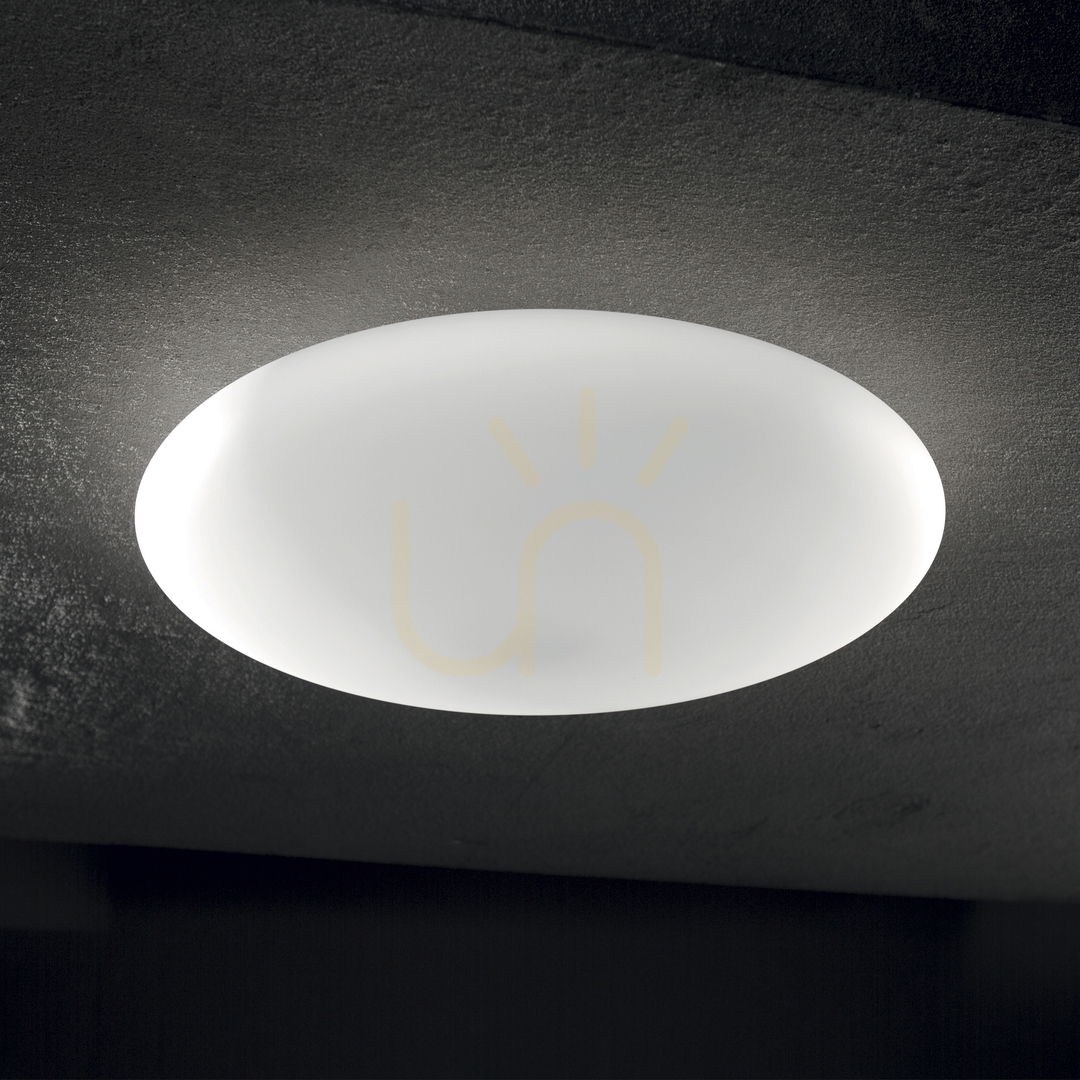 Zobacz Plafon Ideallux Smarties 032023 biały szklany 3xE27 60 cm Plafon Ideallux Smarties 032023 biały szklany 3xE27 60 cm