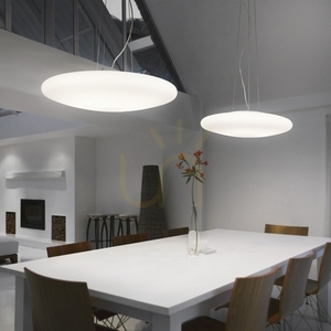 Lampa wisząca Ideallux Smarties 031996 biała szklana 5xE27 60 cm 1 Lampa wisząca Ideallux Smarties 031996 biała szklana 5xE27 60 cm small 1