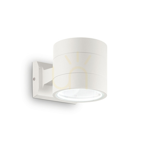 Sprawdź Kinkiet zewnętrzny Ideallux SNIF 144283 biały G9 1x40W IP54 ⌀11 cm