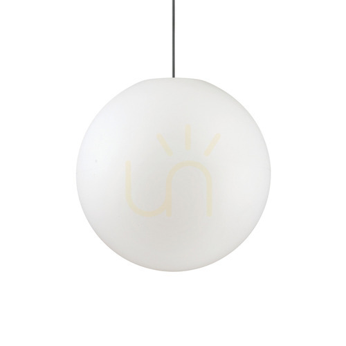 Sprawdź Lampa wisząca ogrodowa Ideallux SOLE 136011 biała E27 1x42W IP44 50 cm