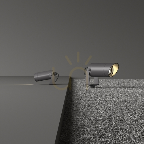 Sprawdź Reflektorek Ideallux STARLIGHT 248387 szary 10W 3000K IP67 ⌀7,5 cm