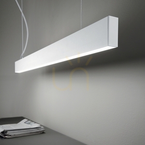 Belka oświetleniowa Ideallux STEEL 267128 biała LED 36W 3000K 107 cm 2 Belka oświetleniowa Ideallux STEEL 267128 biała LED 36W 3000K 107 cm small 2