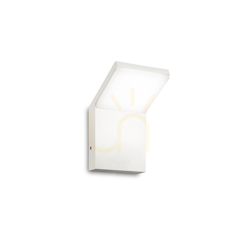 Sprawdź Kinkiet zewnętrzny Ideallux Style 269139 biały LED 8,5W 3000K IP54 Ø10 cm