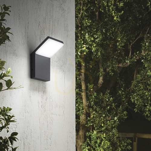 Sprawdź Kinkiet zewnętrzny Ideallux STYLE 221519 antracyt LED 9W IP54 4000K