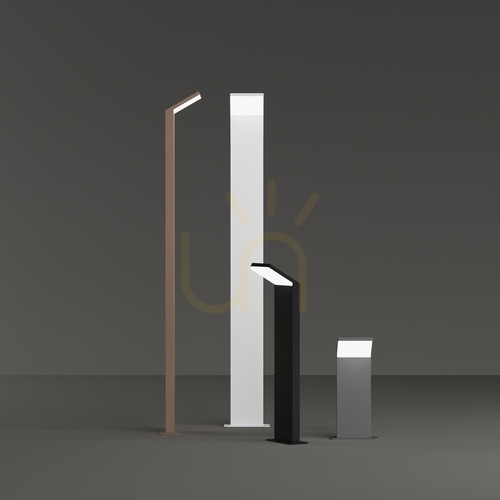 Sprawdź Lampa zewnętrzna stojąca Ideallux STYLE 322544 szara LED 8,5W 4000K IP54 50 cm