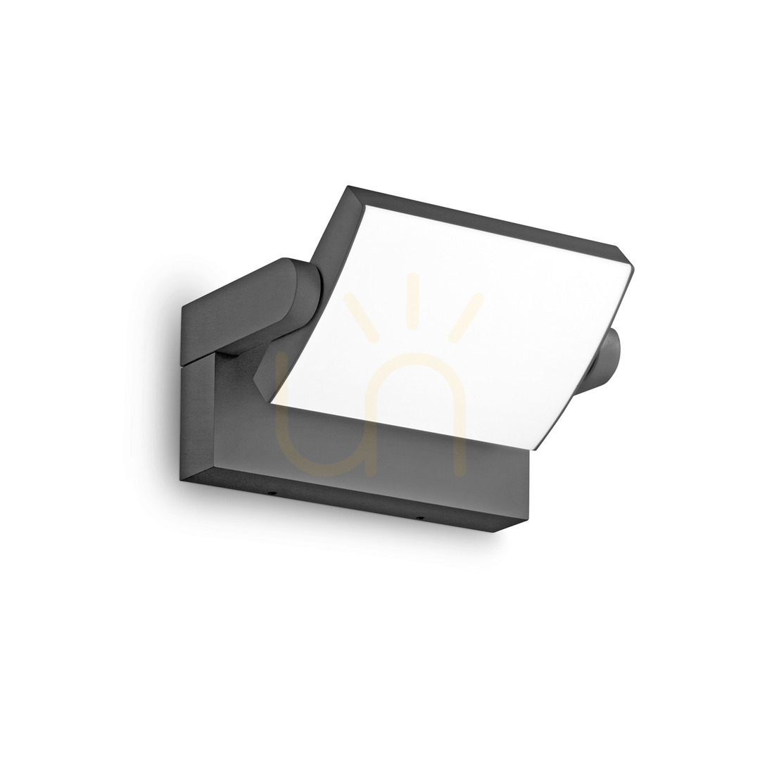 Sprawdź Kinkiet zewnętrzny Ideallux SWIPE 287683 LED 20,5W antracyt IP54 ⌀21,2 cm Kinkiet zewnętrzny Ideallux SWIPE 287683 LED 20,5W antracyt IP54 ⌀21,2 cm