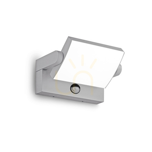 Sprawdź Kinkiet zewnętrzny Ideallux Swipe 326870 szary LED 21W z czujnikiem IP54 21,2 cm