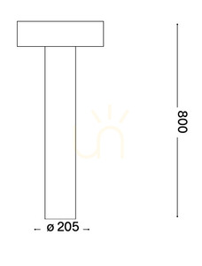 Lampa zewnętrzna stojąca Ideallux Tesla biała 4xG9 IP44 80 cm 153179 2 Lampa zewnętrzna stojąca Ideallux Tesla biała 4xG9 IP44 80 cm 153179 small 2