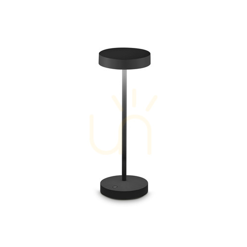 Sprawdź Lampa stołowa Ideallux Toffee 328614 czarna LED 2W IP54 12 cm