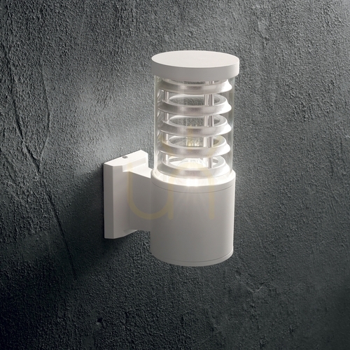 Sprawdź Kinkiet zewnętrzny Ideallux Tronco 118659 biały E27 IP44 25 cm