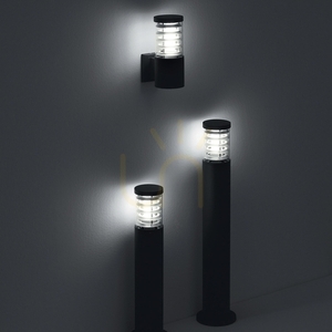 Lampa zewnętrzna stojąca Ideallux Tronco 004730 czarna E27 IP65 60,5 cm 1 Lampa zewnętrzna stojąca Ideallux Tronco 004730 czarna E27 IP65 60,5 cm small 1