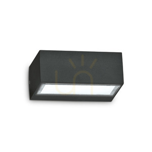 Kinkiet zewnętrzny Ideallux Twin 115375 czarny G9 IP44 16,5 cm 0 Kinkiet zewnętrzny Ideallux Twin 115375 czarny G9 IP44 16,5 cm small 0