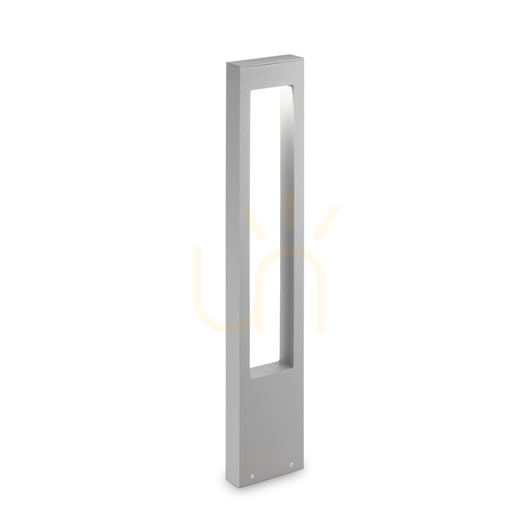 Sprawdź Lampa zewnętrzna stojąca Ideallux Vega szara 80 cm IP44 G9 136042 Lampa zewnętrzna stojąca Ideallux Vega szara 80 cm IP44 G9 136042