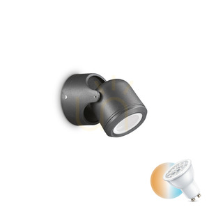 Kinkiet zewnętrzny Ideallux XENO 129464 czarny GU10 IP65 ⌀9 cm 0 Kinkiet zewnętrzny Ideallux XENO 129464 czarny GU10 IP65 ⌀9 cm small 0