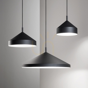Lampa wisząca Ideallux YURTA 281568 czarna E27 1x60W 21 cm small 1