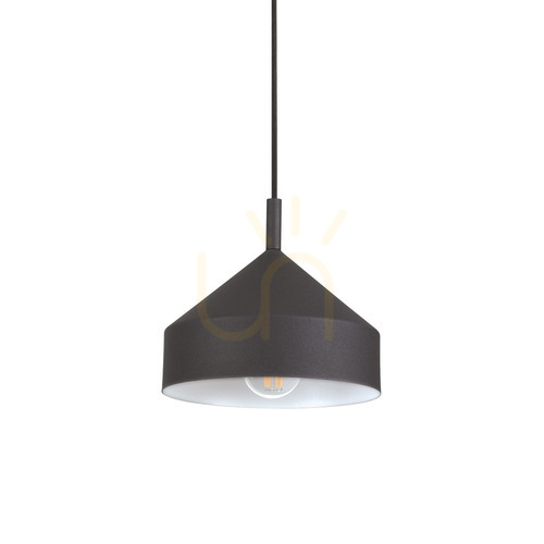 Sprawdź Lampa wisząca Ideallux YURTA 281568 czarna E27 1x60W 21 cm