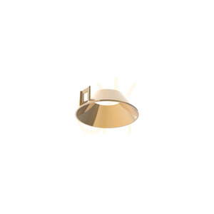 Reflektor okrągły Ideallux ZEUS 323602 złoty 13W Ø6,4 cm small 0