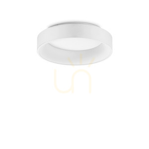 Plafon LED Ideallux Ziggy 293783 biały 45 cm 30W small 0